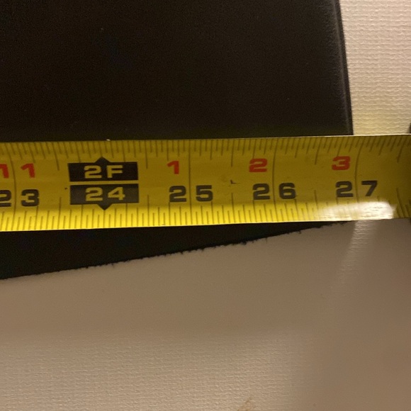 Andrew Marc New York “Paperbag” Faux Mini Skirt Black women’s size 1X - Picture 8 of 8